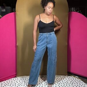 Classic Blue Women's Straight Leg Jeans